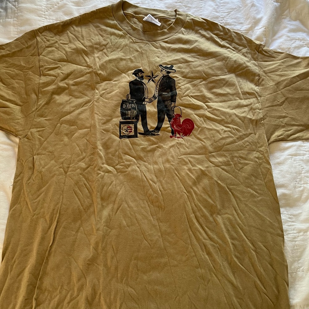 Vintage Never worn Black Star Beer T-shirt